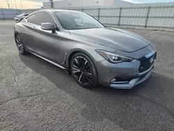 Salvage cars for sale at Phoenix, AZ auction: 2017 Infiniti Q60 Premium