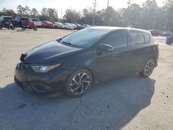 Salvage cars for sale at Savannah, GA auction: 2016 Scion IM