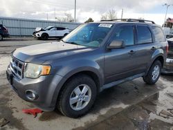 Salvage cars for sale at Littleton, CO auction: 2009 Ford Escape XLT