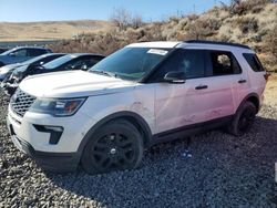 Salvage cars for sale at Reno, NV auction: 2018 Ford Explorer Sport