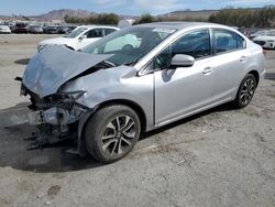 Salvage cars for sale at Las Vegas, NV auction: 2015 Honda Civic EX