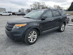 Salvage cars for sale at Gastonia, NC auction: 2013 Ford Explorer Limited