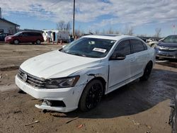 Salvage cars for sale at Pekin, IL auction: 2016 Volkswagen Passat SE