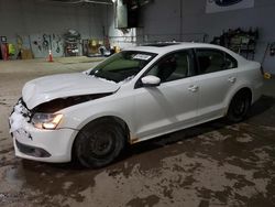 Salvage cars for sale at Moncton, NB auction: 2013 Volkswagen Jetta SE