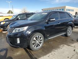 Salvage cars for sale at Littleton, CO auction: 2015 KIA Sorento SX