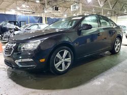 Salvage cars for sale at Woodhaven, MI auction: 2015 Chevrolet Cruze LT