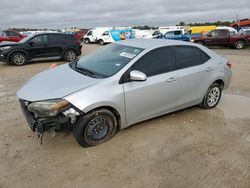 Salvage cars for sale at Houston, TX auction: 2017 Toyota Corolla L