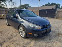 Volkswagen Vehiculos salvage en venta: 2012 Volkswagen Golf