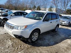 Salvage cars for sale at North Billerica, MA auction: 2009 Subaru Forester 2.5X