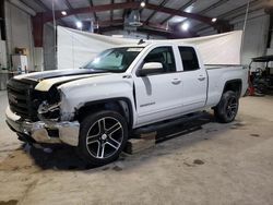 Salvage cars for sale at North Billerica, MA auction: 2015 GMC Sierra K1500 SLE