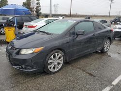 Salvage cars for sale from Copart Rancho Cucamonga, CA: 2012 Honda Civic SI