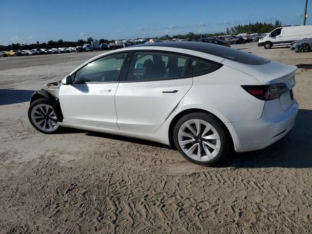 2022 Tesla Model 3