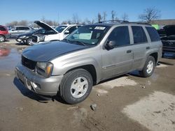 Salvage cars for sale at Bridgeton, MO auction: 2002 Chevrolet Trailblazer