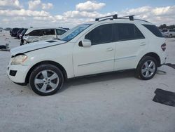 Salvage cars for sale at Arcadia, FL auction: 2009 Mercedes-Benz ML 350