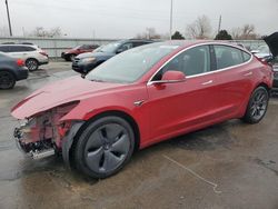 Tesla Vehiculos salvage en venta: 2018 Tesla Model 3