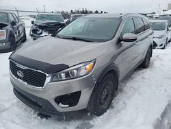 Salvage cars for sale at Elmsdale, NS auction: 2018 KIA Sorento LX