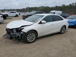 Salvage cars for sale at Greenwell Springs, LA auction: 2016 Toyota Camry LE