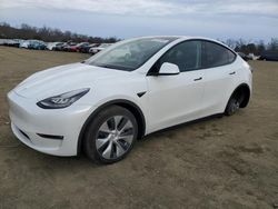 Salvage cars for sale at Windsor, NJ auction: 2022 Tesla Model Y