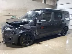 Salvage cars for sale from Copart Blaine, MN: 2020 Ford Transit Connect XLT