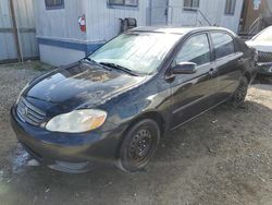 Salvage cars for sale at Los Angeles, CA auction: 2003 Toyota Corolla CE