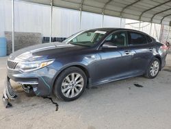 Salvage cars for sale at Fresno, CA auction: 2018 KIA Optima EX