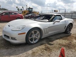 Salvage cars for sale from Copart Mercedes, TX: 2012 Chevrolet Corvette Grand Sport