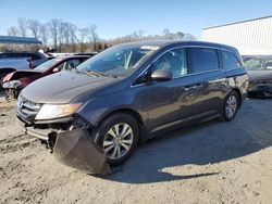 Salvage cars for sale at Spartanburg, SC auction: 2015 Honda Odyssey EXL