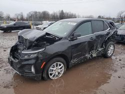 Salvage cars for sale at Chalfont, PA auction: 2024 Chevrolet Equinox LT