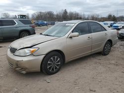 Toyota Camry le salvage cars for sale: 2004 Toyota Camry LE