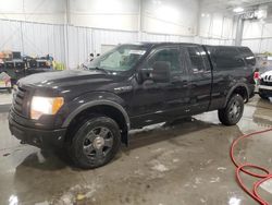 Salvage cars for sale from Copart Wayland, MI: 2010 Ford F150 Super Cab