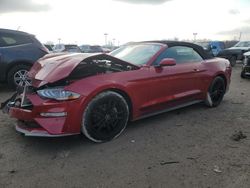 Salvage cars for sale at Indianapolis, IN auction: 2020 Ford Mustang