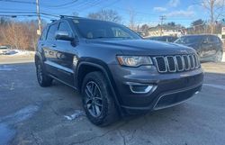 Salvage cars for sale at Candia, NH auction: 2017 Jeep Grand Cherokee Limited