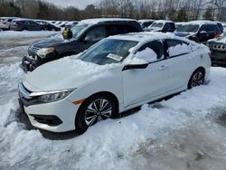 Salvage cars for sale at North Billerica, MA auction: 2018 Honda Civic EX