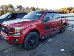 Salvage cars for sale at Exeter, RI auction: 2020 Ford F150 Supercrew