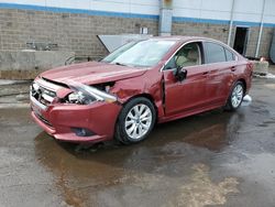 Salvage cars for sale at New Britain, CT auction: 2017 Subaru Legacy 2.5I Premium