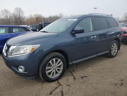 Salvage cars for sale at East Granby, CT auction: 2015 Nissan Pathfinder S