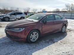 Salvage cars for sale at Chicago Heights, IL auction: 2016 Chrysler 200 LX