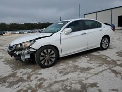 Salvage cars for sale at Apopka, FL auction: 2015 Honda Accord EXL