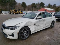 Salvage cars for sale at Mendon, MA auction: 2019 BMW 330XI