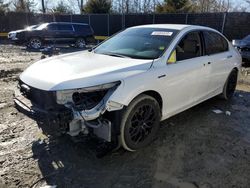 Carros salvage a la venta en subasta: 2017 Honda Accord Hybrid