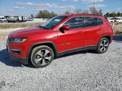 Salvage cars for sale at Riverview, FL auction: 2019 Jeep Compass Latitude