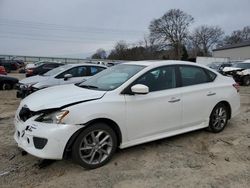 Salvage cars for sale at Chatham, VA auction: 2013 Nissan Sentra S