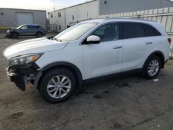 Salvage cars for sale at Vallejo, CA auction: 2017 KIA Sorento LX