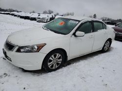 Salvage cars for sale at West Warren, MA auction: 2008 Honda Accord LXP