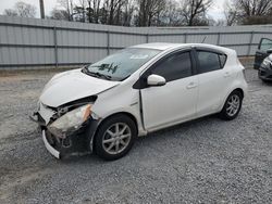 Salvage cars for sale at Gastonia, NC auction: 2012 Toyota Prius C