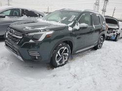 Salvage cars for sale at Elgin, IL auction: 2022 Subaru Forester Touring