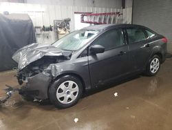 Salvage cars for sale at Elgin, IL auction: 2017 Ford Focus S