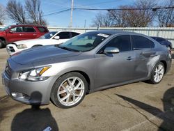 Salvage cars for sale at auction: 2009 Nissan Maxima S