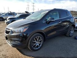 Salvage cars for sale at Elgin, IL auction: 2017 Buick Encore Sport Touring