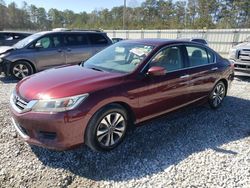 Salvage cars for sale at Ellenwood, GA auction: 2015 Honda Accord LX